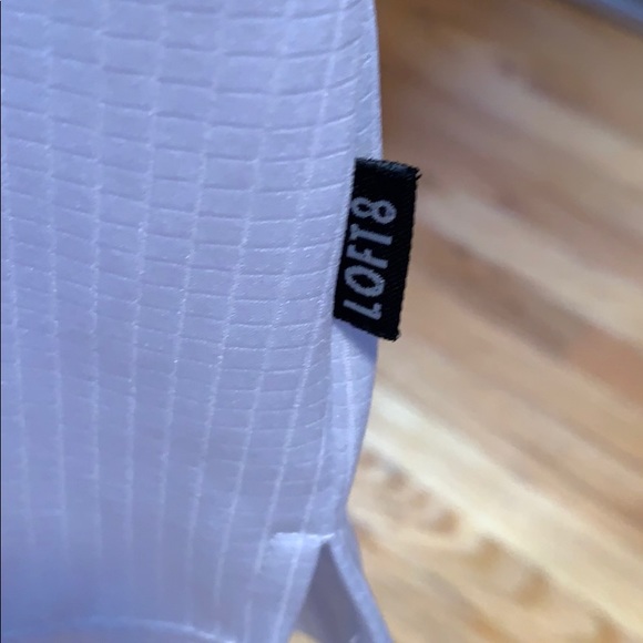 ** 3/$20 ** Loft8 white Golf Shirt. Size XL - Picture 4 of 4